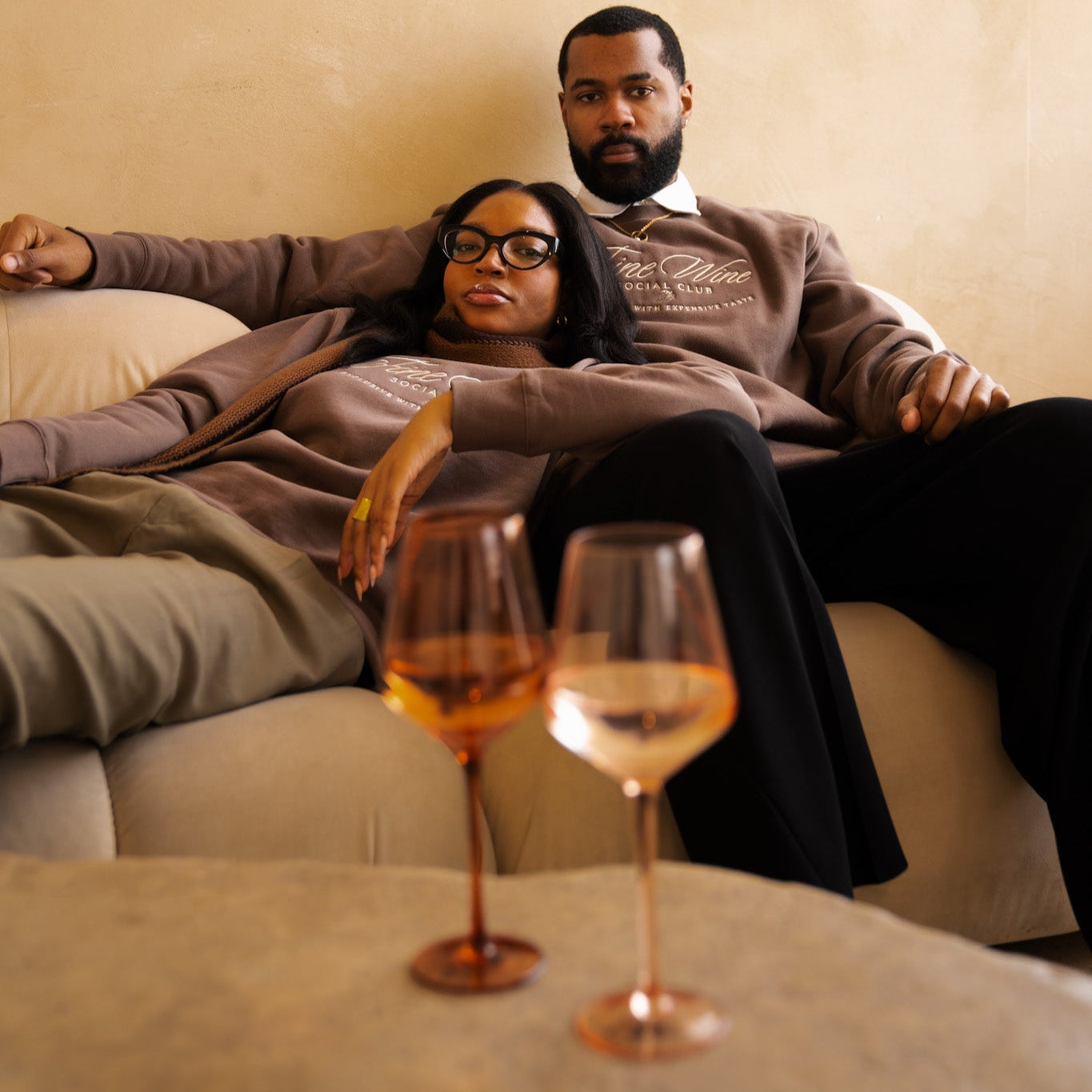 Mix Hue Fine Wine 4-Glass Set