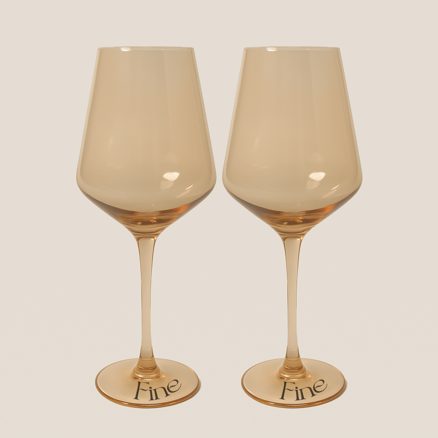 Light Hue Fine Wine 2-Glass Set