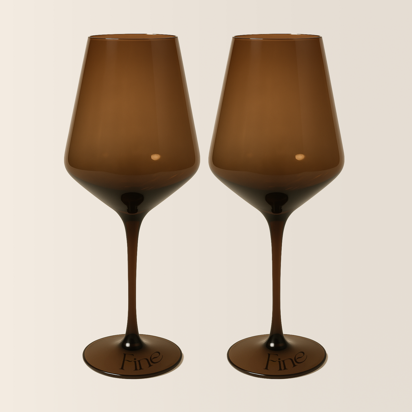 Mix Hue Fine Wine 4-Glass Set